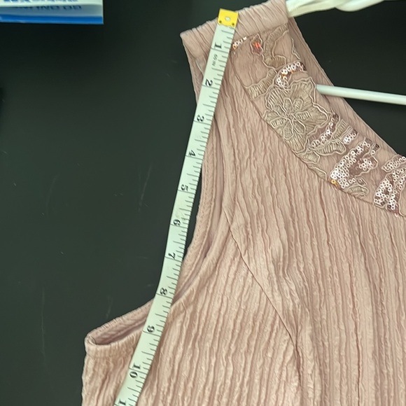 Pink 2 Piece Dress with Lace. - Picture 12 of 15